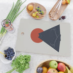 Cat Landscape 63: Meow-ditation Cutting Board Gallery Image 2