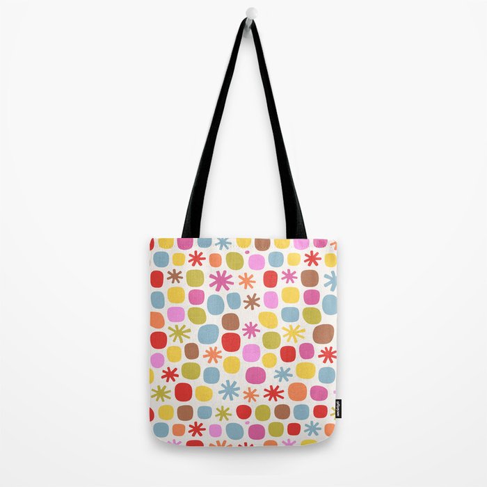 Happy Dot Parade Tote Bag Gallery Image 2