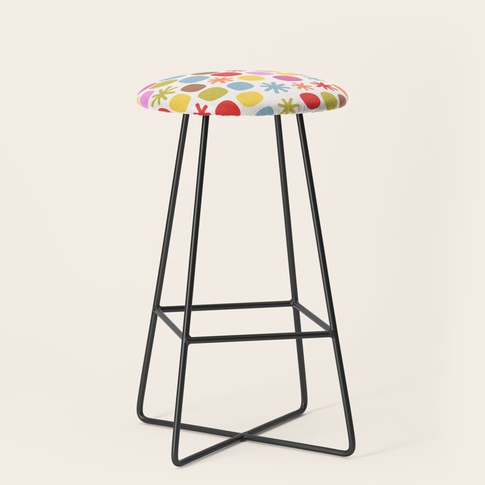 Happy Dot Parade Stool Gallery Image 1