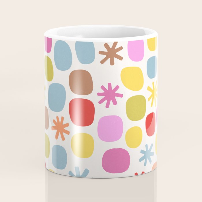 Happy Dot Parade Coffee Mug Gallery Image 4
