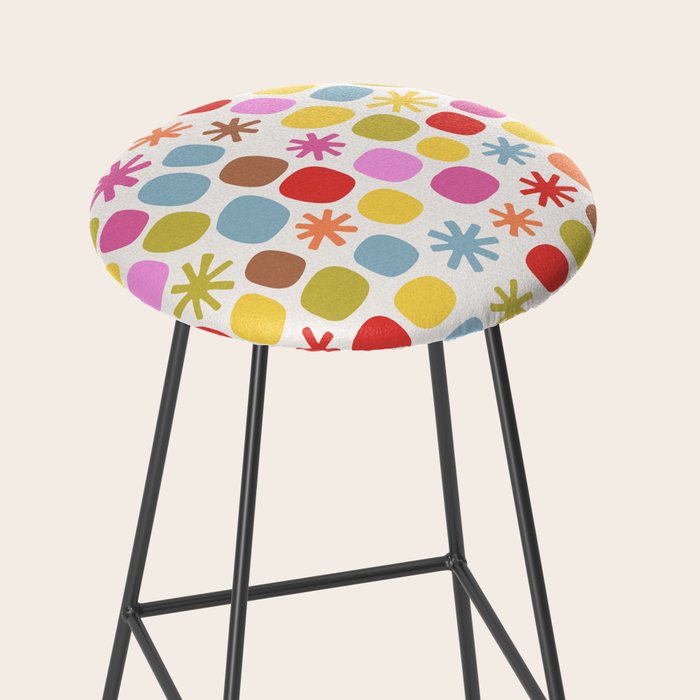 Happy Dot Parade Stool Gallery Image 2