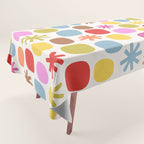 Happy Dot Parade Tablecloth Gallery Image 1