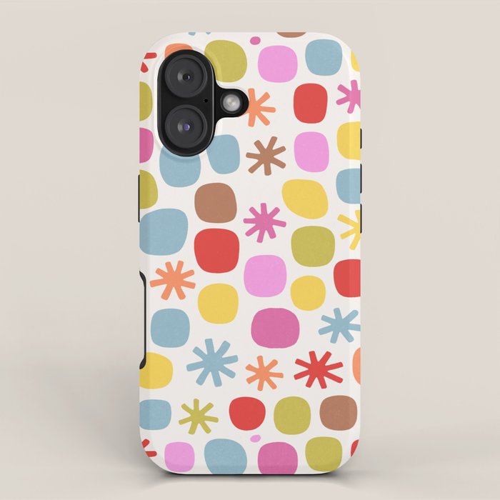 Happy Dot Parade iPhone Case Gallery Image 1