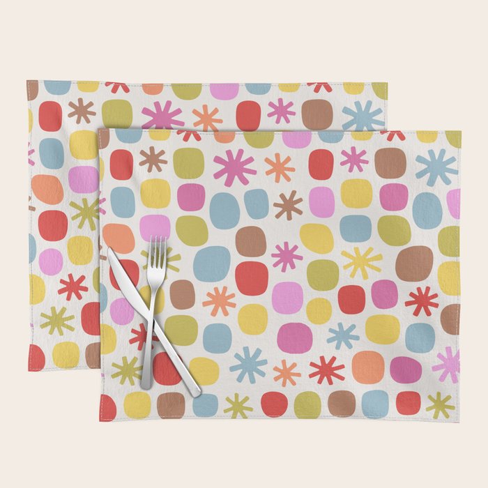 Happy Dot Parade Placemat Gallery Image 1