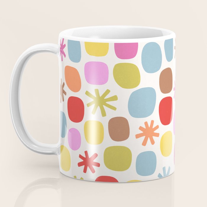 Happy Dot Parade Coffee Mug Gallery Image 3