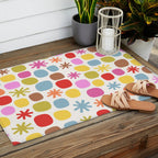 Happy Dot Parade Outdoor Rug Gallery Image 2