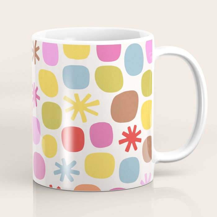 Happy Dot Parade Coffee Mug Gallery Image 1