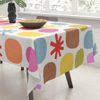 Happy Dot Parade Tablecloth Gallery Image 3