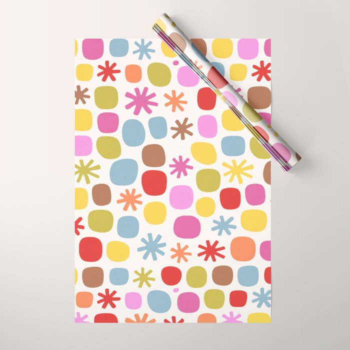 Happy Dot Parade Wrapping Paper Gallery Image 1
