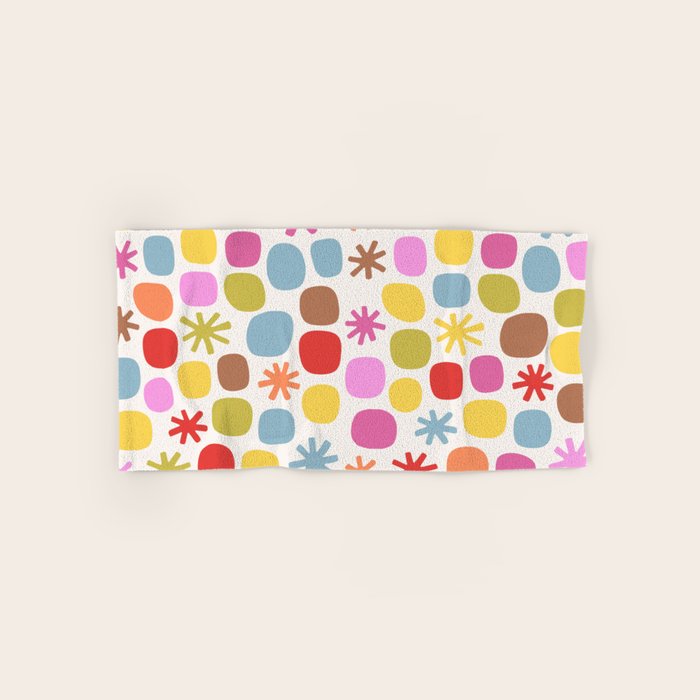 Happy Dot Parade Bath Towel Gallery Image 1