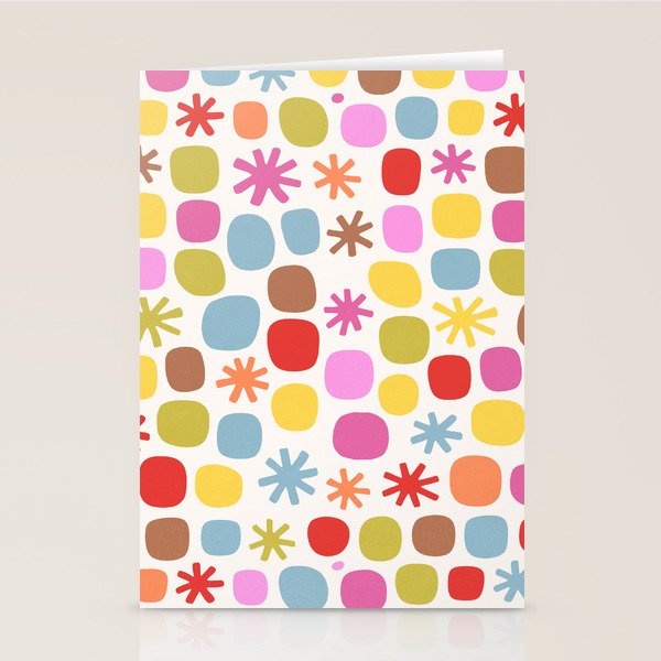 Happy Dot Parade Stationery Card Gallery Image 2