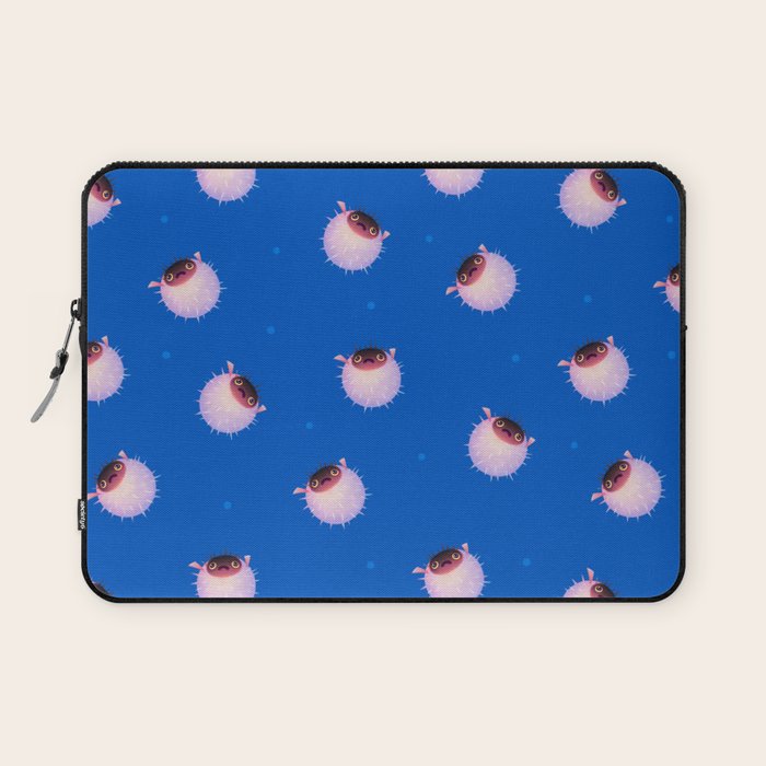 Drifting puffer Laptop Sleeve Gallery Image 1