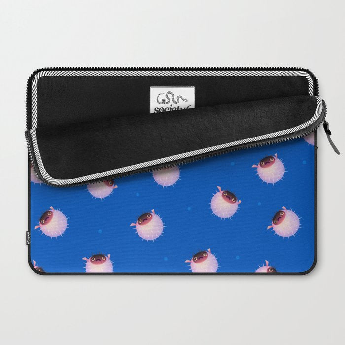Drifting puffer Laptop Sleeve Gallery Image 2