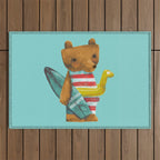 Summer Bear Outdoor Rug Gallery Image 1