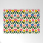 Tulip - Floral pattern 1 Welcome Mat Gallery Image 1
