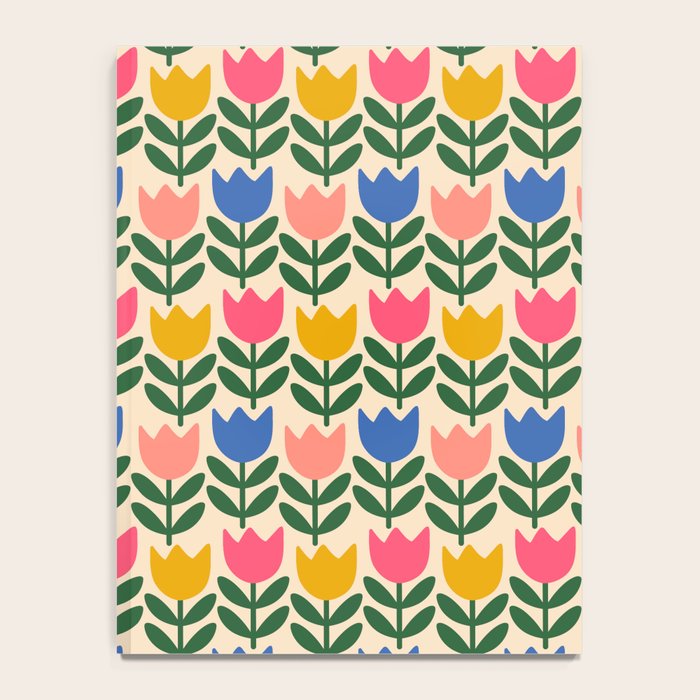 Tulip - Floral pattern 1 Notebook Gallery Image 4