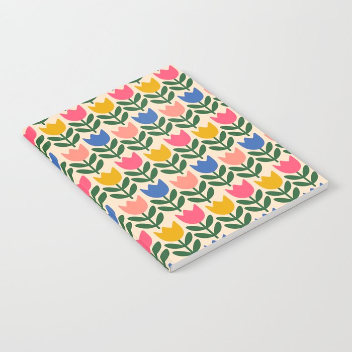 Tulip - Floral pattern 1 Notebook
