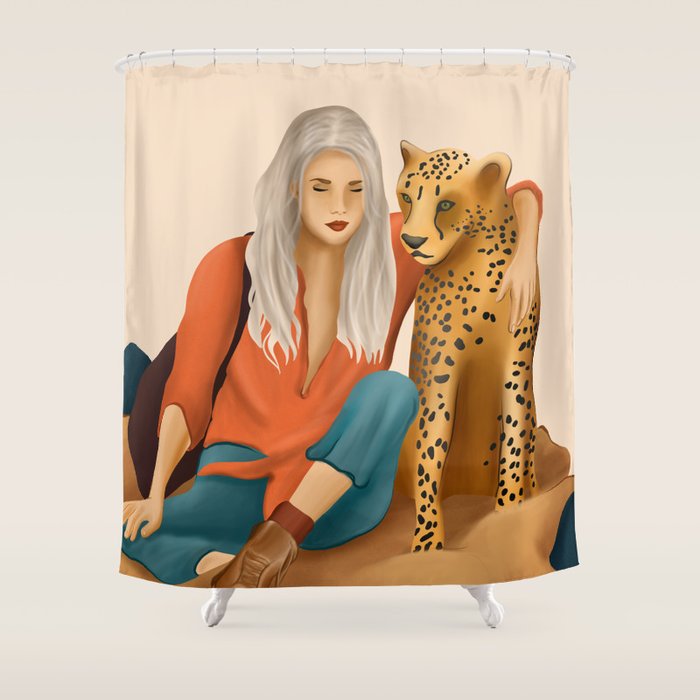 Into The Wild II Shower Curtain Gallery Image 1