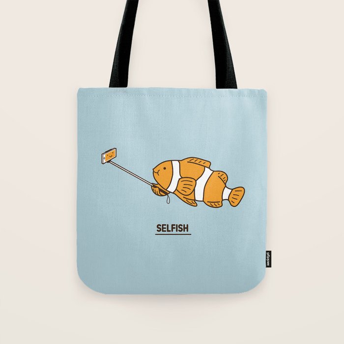 Selfish Tote Bag Gallery Image 1