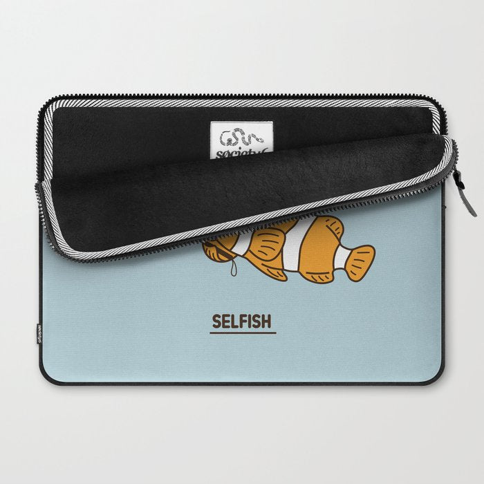 Selfish Laptop Sleeve Gallery Image 2