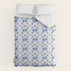 Floral Pleasure blue B Duvet Cover Gallery Image 6