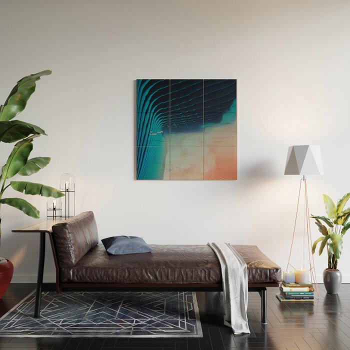 Ripples Wood Wall Art Gallery Image 2