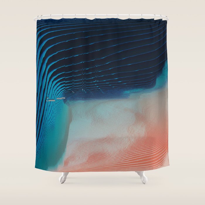 Ripples Shower Curtain Gallery Image 1