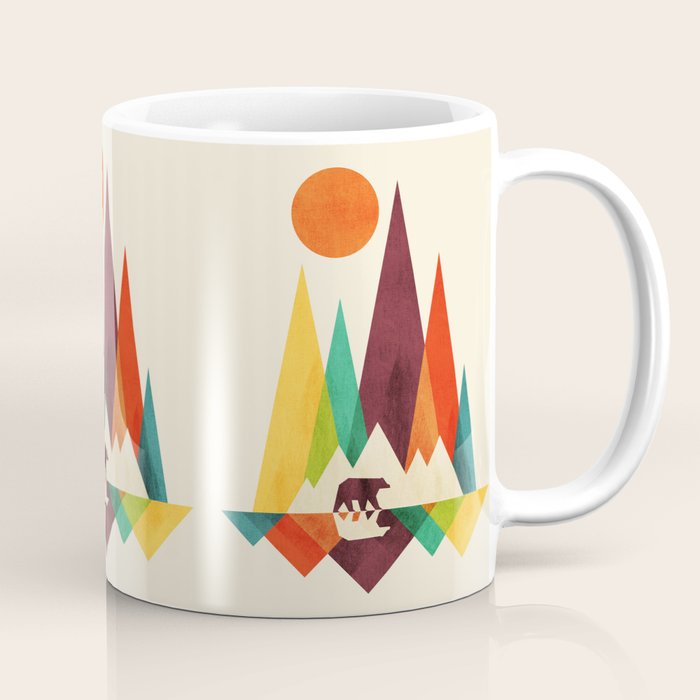 Bear In Whimsical Wild Coffee Mug Gallery Image 1
