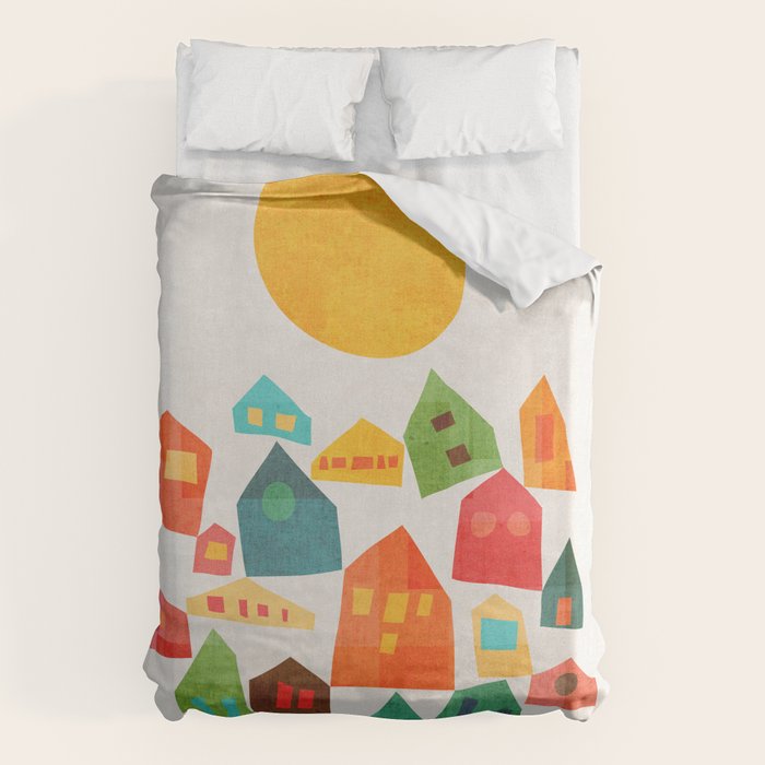 Looking at the same sun Duvet Cover Gallery Image 6