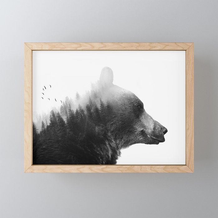 Big Bear Mini Art Print Gallery Image 1