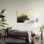 Big Bear Wood Wall Art Gallery Image 2