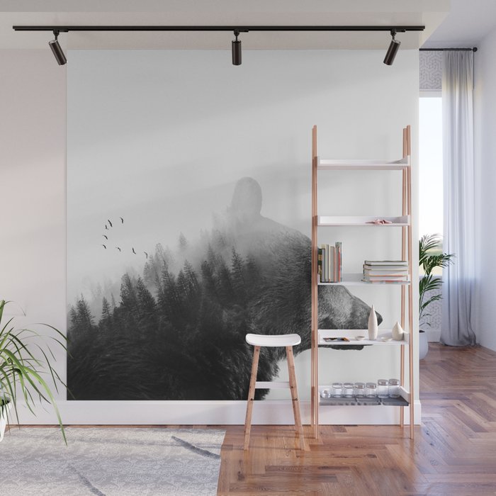Big Bear Wall Mural Gallery Image 1