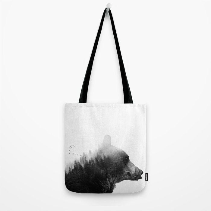 Big Bear Tote Bag Gallery Image 2