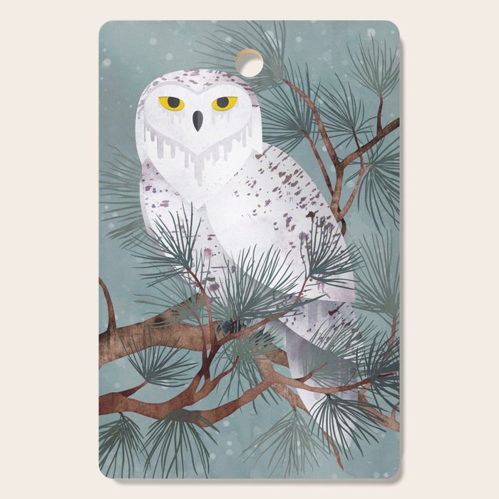 Snowy Cutting Board Gallery Image 1