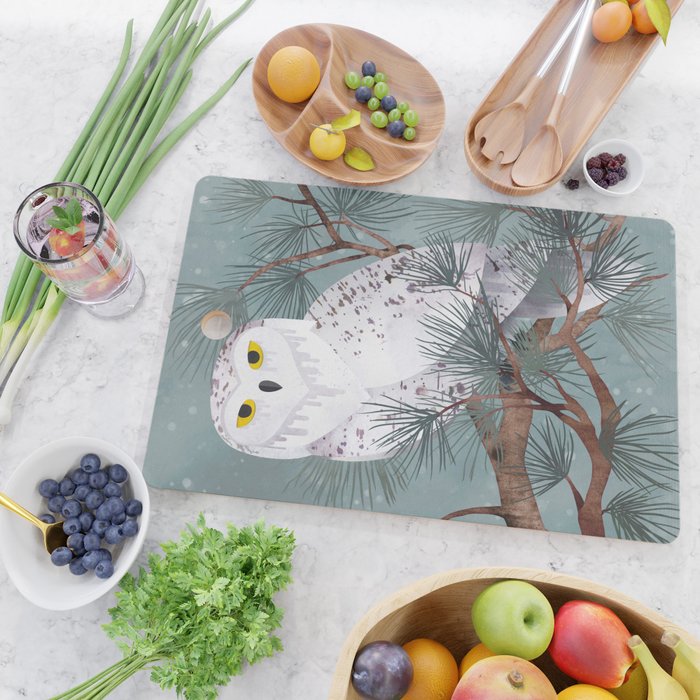 Snowy Cutting Board Gallery Image 2