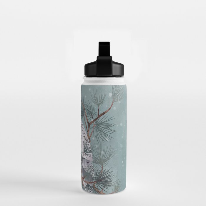 Snowy Water Bottle Gallery Image 2