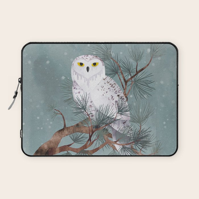 Snowy Laptop Sleeve Gallery Image 1