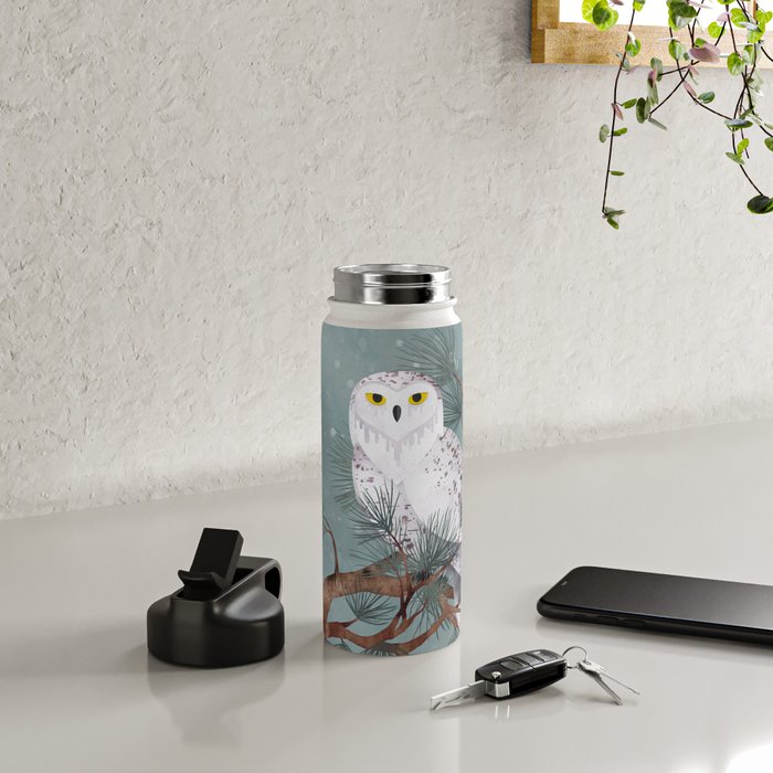 Snowy Water Bottle Gallery Image 4
