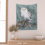 Snowy Wall Tapestry Gallery Image 2