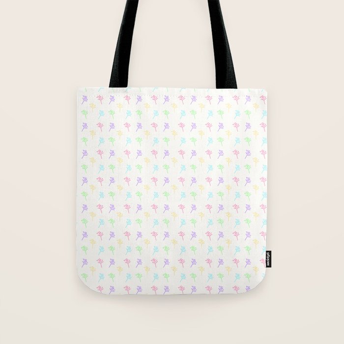 Colorful Joshua Trees Tote Bag Gallery Image 1