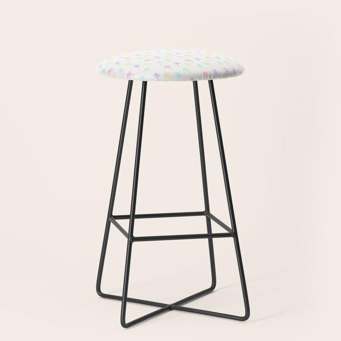 Colorful Joshua Trees Stool Gallery Image 1