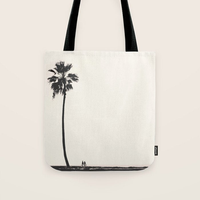 Moment under the coast palm tree Tote Bag Gallery Image 1