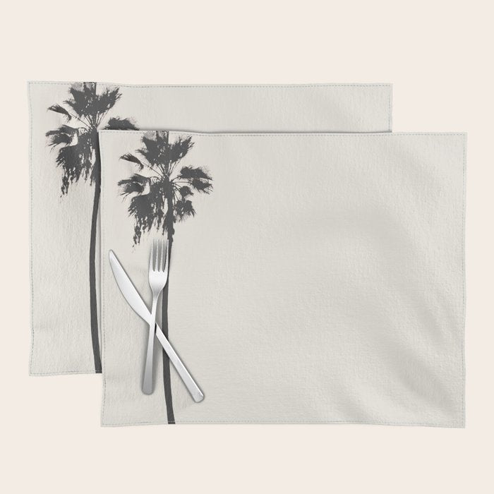 Moment under the coast palm tree Placemat Gallery Image 1