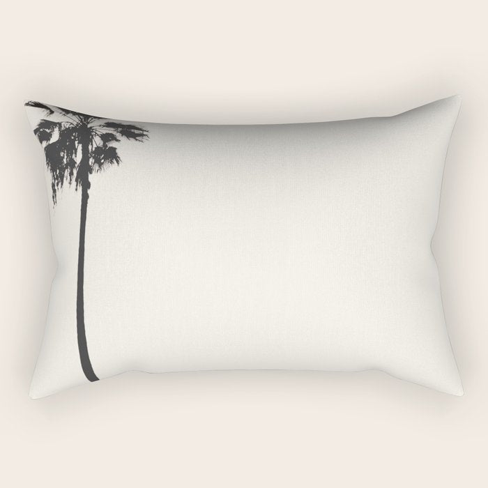 Moment under the coast palm tree Rectangular Pillow Gallery Image 2
