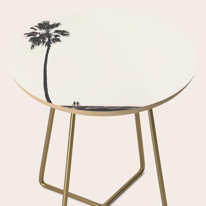Moment under the coast palm tree Side Table Gallery Image 2