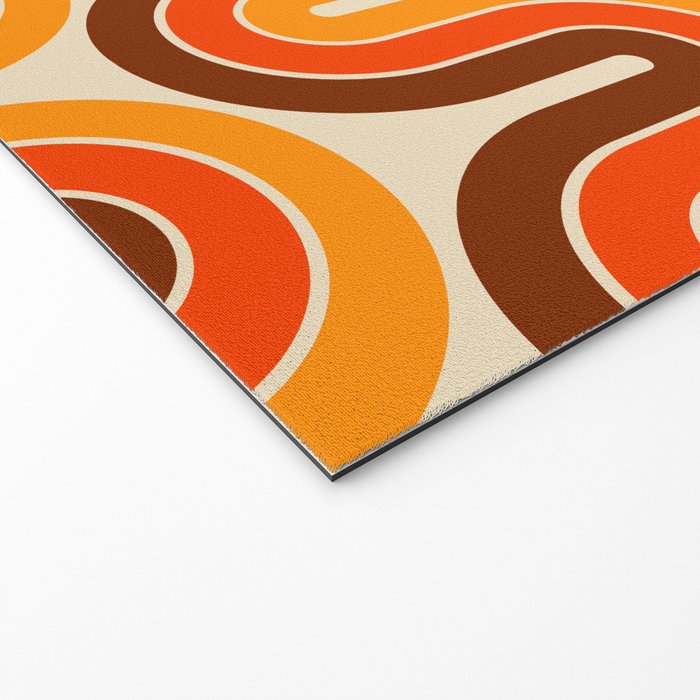 70s Retro Vintage Style 821 Autumn Welcome Mat Gallery Image 2