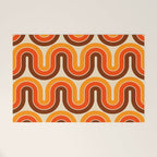 70s Retro Vintage Style 821 Autumn Welcome Mat Gallery Image 1