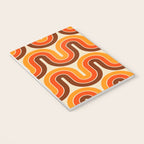 70s Retro Vintage Style 821 Autumn Notebook Gallery Image 3