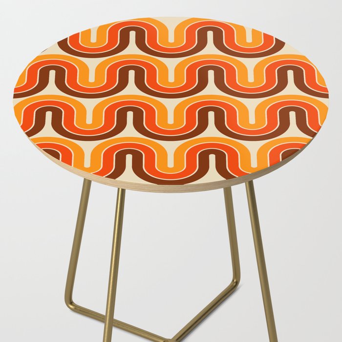 70s Retro Vintage Style 821 Autumn Side Table Gallery Image 2
