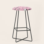 Memphis pattern 70 - 80s / 90s Retro Stool Gallery Image 1